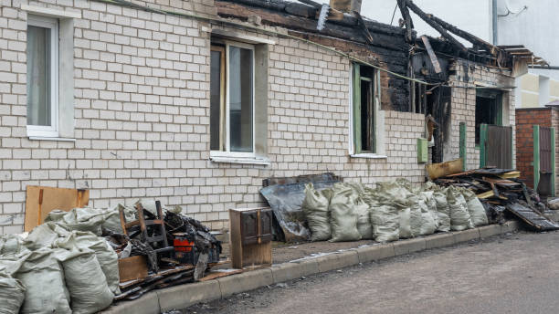 Professional Fire Damage Repair technician working in Mantua, VA